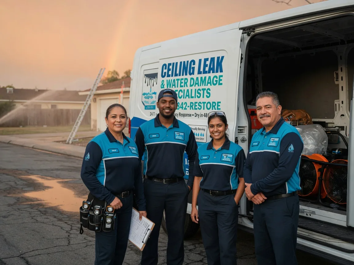 Ceiling Leak Cleanup company in Milton Center, OH